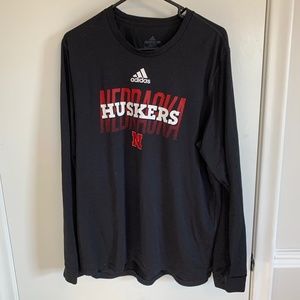 Nebraska Adidas Creator Tee Dri Fit